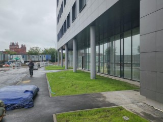 До открытия поликлиники полгода: последние новости со стройки в Октябрьском в Люберцах