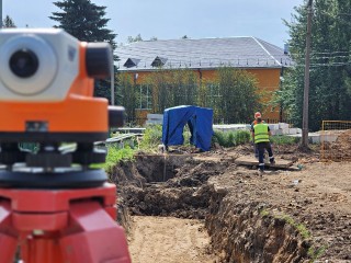 Почти километр новых теплосетей провели в Сычево