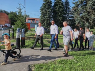 Тротуар в чеховском Шарапове построят к октябрю