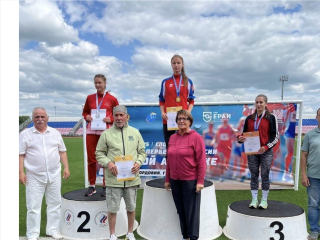 Химкинская легкоатлетка Саинчина вновь подтвердила звание чемпионки России