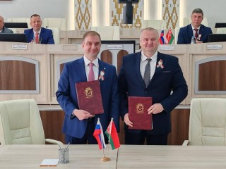 Российский Подольск и белорусский Борисов подписали побратимское соглашение