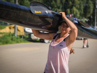 Парад участников Всероссийских соревнований по гребле состоялся в Бронницах