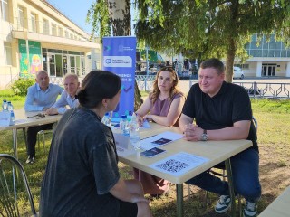 В Луховицах по итогам выездной администрации окосят траву и отремонтируют детскую карусель