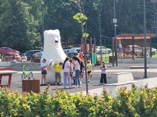 Неизвестный заказал около 100 белых медведей в баню в Красногорске
