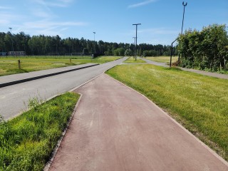 На велосипедных дорожках на Южном озере появятся спецзнаки