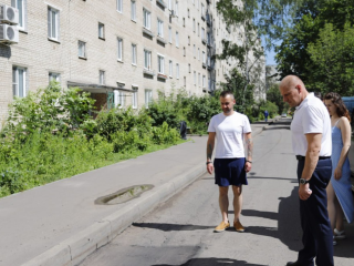 На проспекте Мира во Фрязине сделали ямочный ремонт по обращению жителей