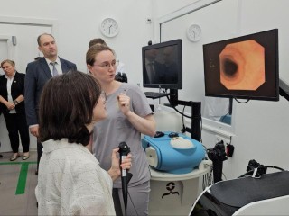 Студенты-практиканты Раменской больницы познакомились с работой МОНИКИ