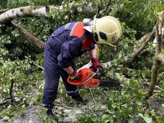 Спасатели устранили последствия непогоды в Красногорском и Солнечногорском округах
