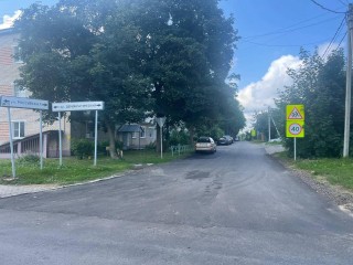 Асфальт обновили на улице Российской