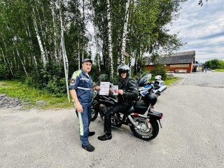 В округе провели рейд «Мотоциклист» для профилактики ДТП