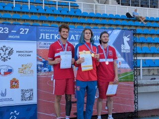 Подмосковные легкоатлеты взяли 13 золотых медалей на чемпионате и первенстве России