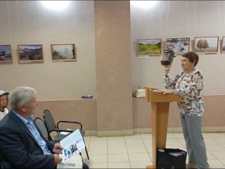 «Мир моими глазами»:  в Серебряных Прудах открылась выставка Анастасии Богатовой