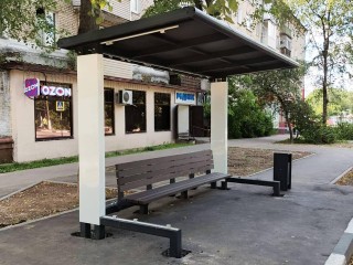 Около 20 новых автобусных павильонов установят до конца года в Пушкинском округе