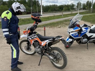 На штрафстоянке Ленинского округа оказались 45 питбайков