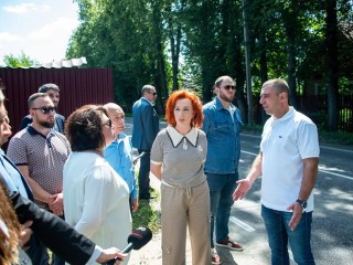 В Истринском округе проверили состояние дорог и инфраструктуры в Лучинском