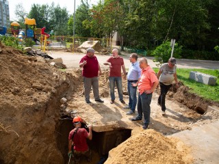 Ремонт сети водоснабжения в Звездном городке позволит сделать дома автономными