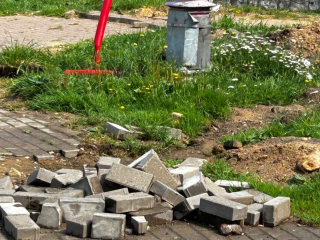 В самом большом дворе Наро-Фоминска модернизируют освещение