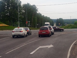 В Клину обновили дорожную разметку на Клинской улице