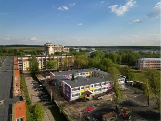 Остроумные бронничане в сезон дождей обнаружили в городе канал им. Льва Толстого