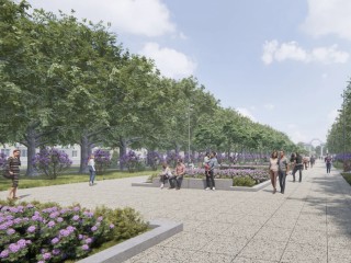 Где в Подмосковье обустроят новые пешеходные зоны в 2025 году