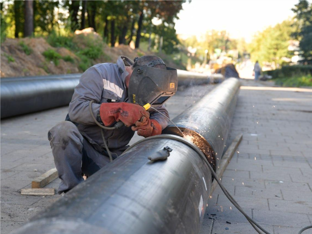 В Дмитровском округе обновили 12 участков теплосетей