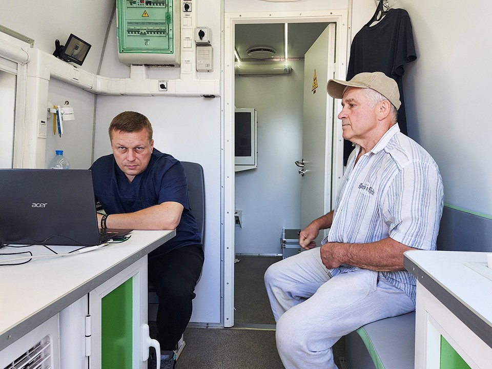 Доктора будут вести прием пациентов в парках Подмосковья