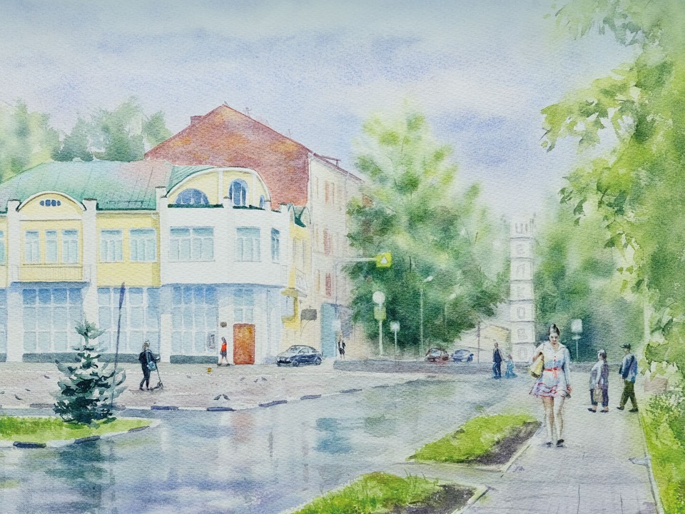 Городские пейзажи художников-пленэристов представят в Щелкове к столетию города
