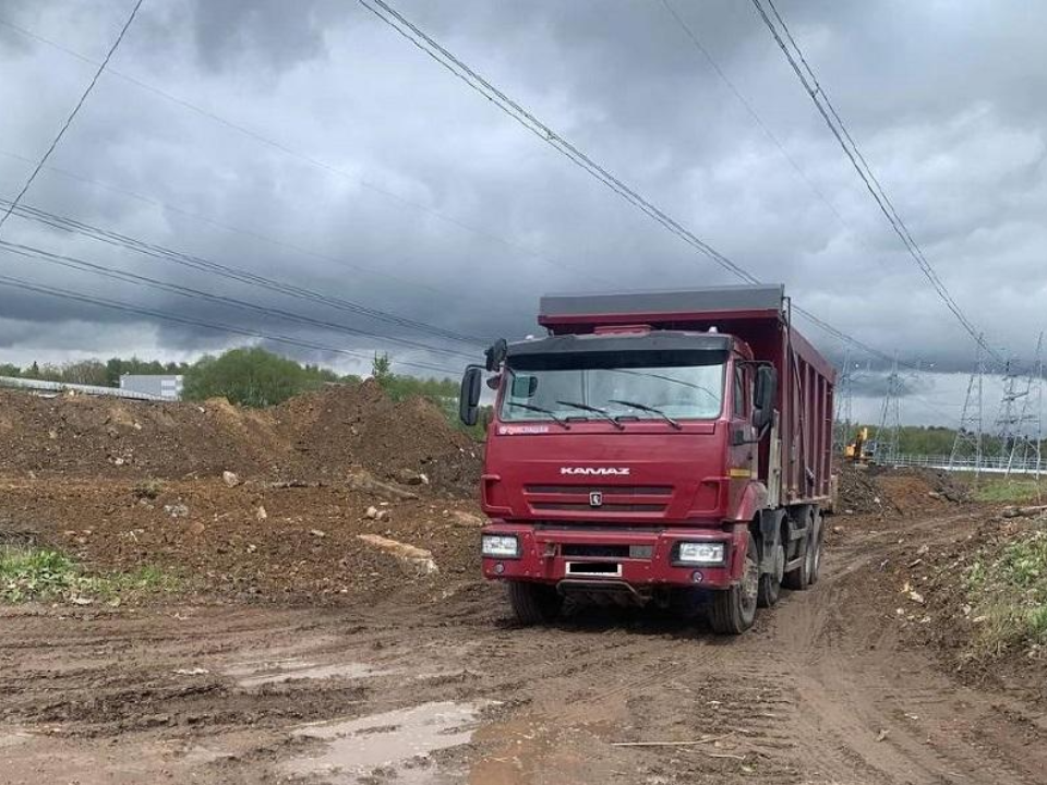 За свалку строймусора в деревне Никольское компания получила предостережение