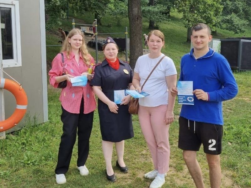 Жителям Красногорска напомнили о правилах безопасности на водоемах