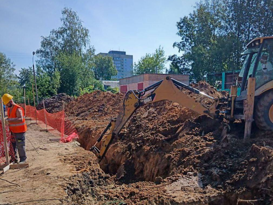 В электростальском селе Иванисово устанавливают блочно-модульную котельную
