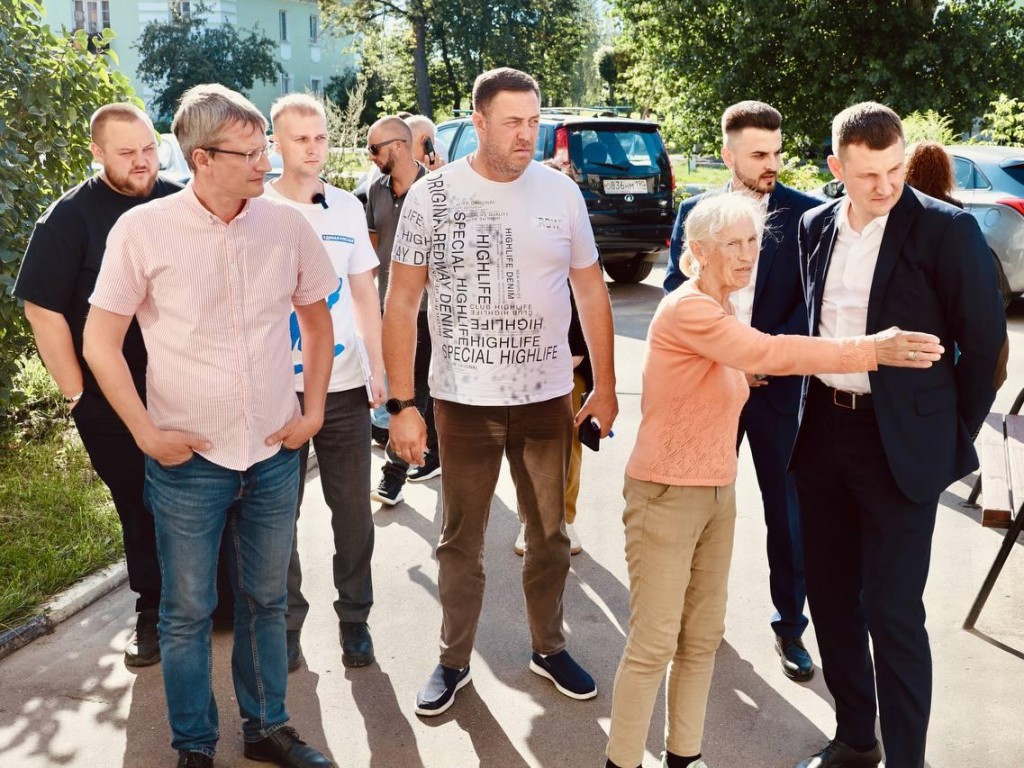 Глава округа провел объезд Электрогорска: дороги, освещение, благоустройство