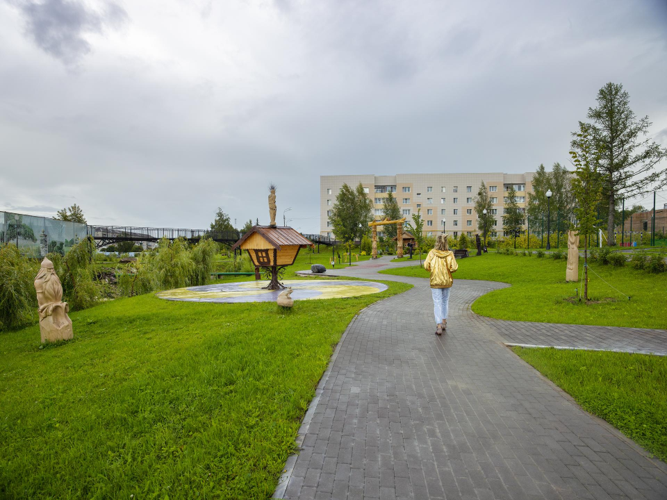 За лето Городской парк в Шаховской посетили более 60 тысяч человек