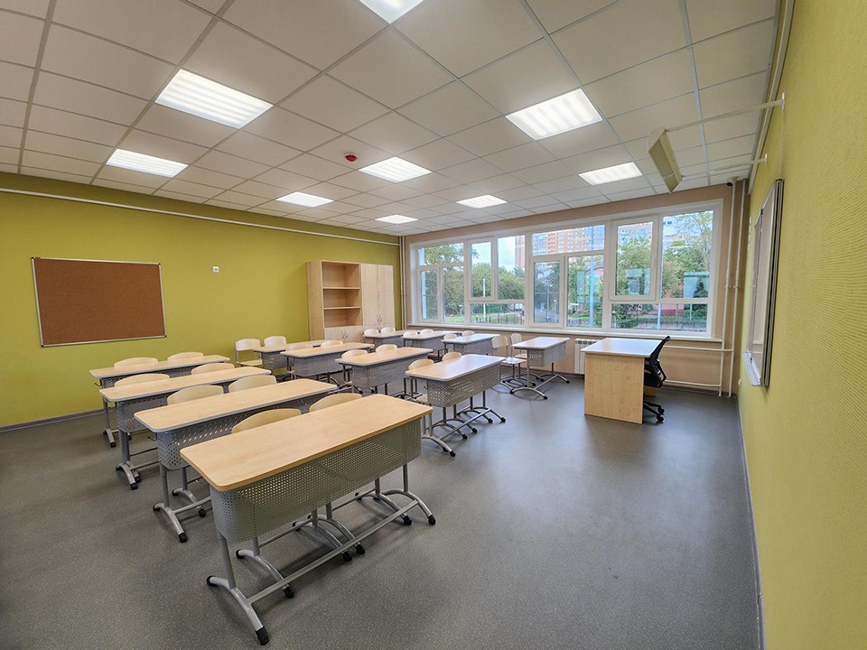 Школа в Подольске обновилась к новому учебному году