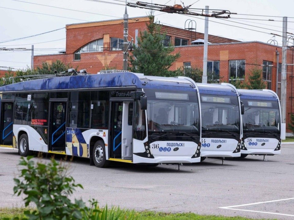 Новые троллейбусы в Подольске смогут проехать без сети 20 км