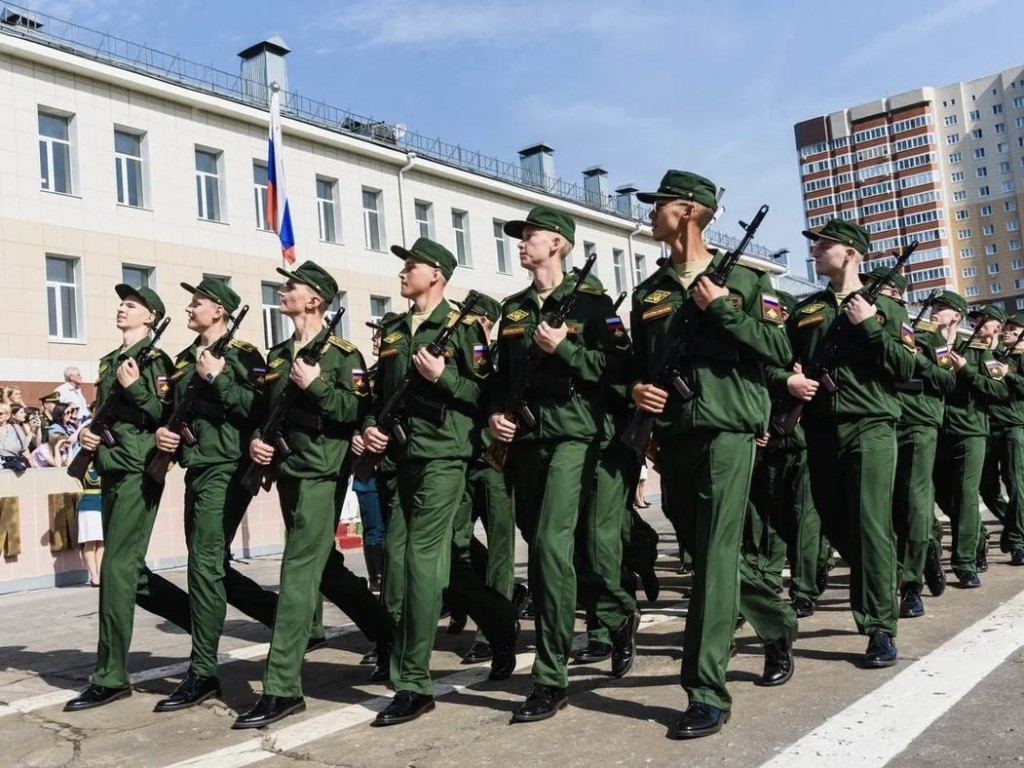 Первокурсники Военной академии поклялись в верности Родине