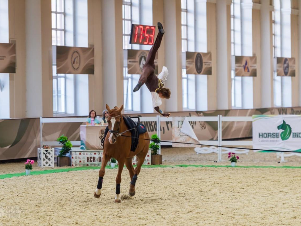 Вольтижеры из Химок взяли семь медалей на чемпионате СНГ