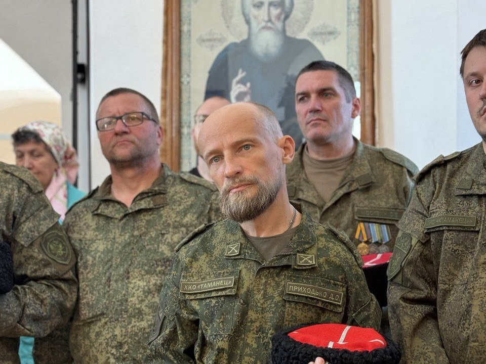 Казаки «Таманца» приняли присягу под сводами храма