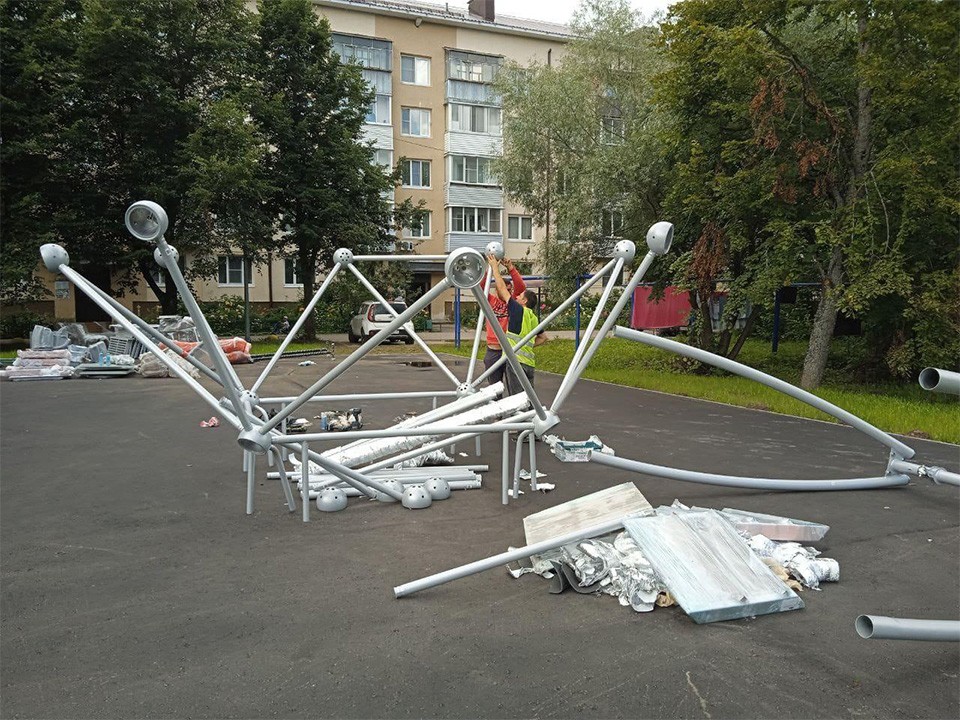В ЗАТО Восход установят крутую детскую площадку