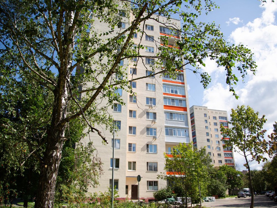 «Мокрый» фасад создадут на двух домах в Звездном городке