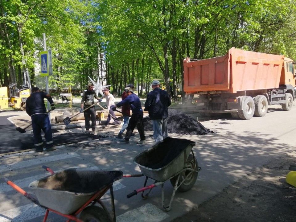 В Восходе расширили дорогу и сделали проезд удобнее