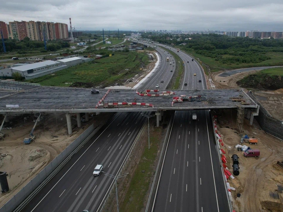 Путь до аэропорта Жуковский сократится в 2,5 раза после открытия трассы ЮЛА