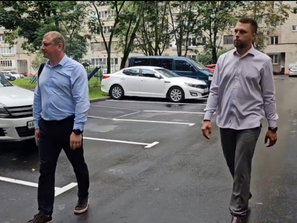 В Черноголовке продолжаются работы по модернизации двора на Центральной улице