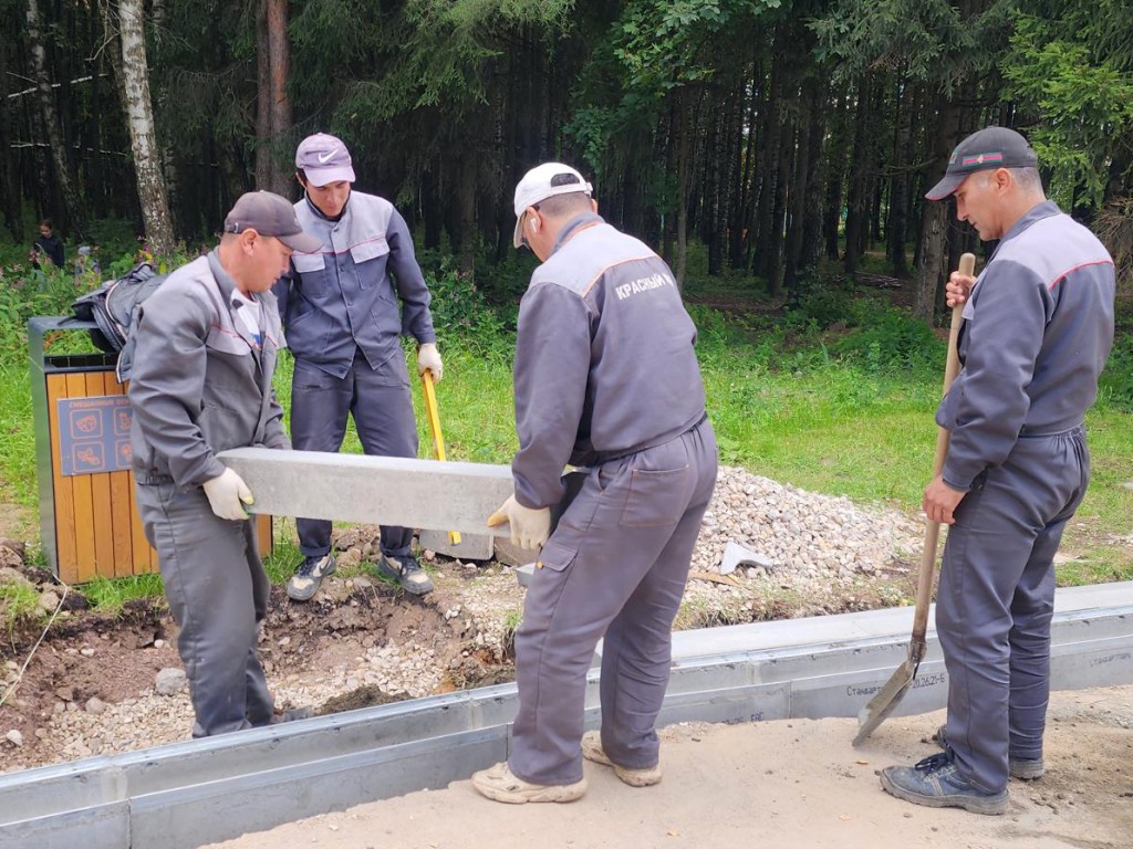 В Супоневском лесопарке сделают современный водоотвод и новую входную группу