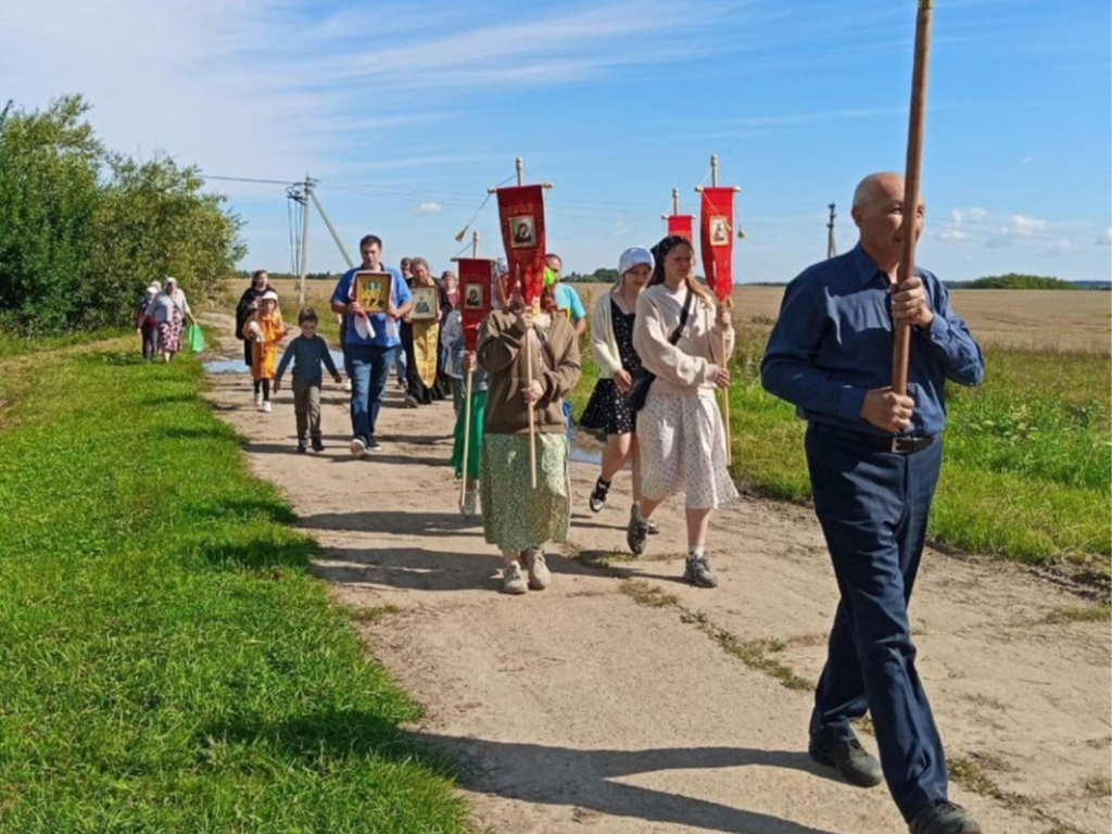 Крестный ход с иконой Матроны Московской прошел от Чулки-Соколово до Струпны