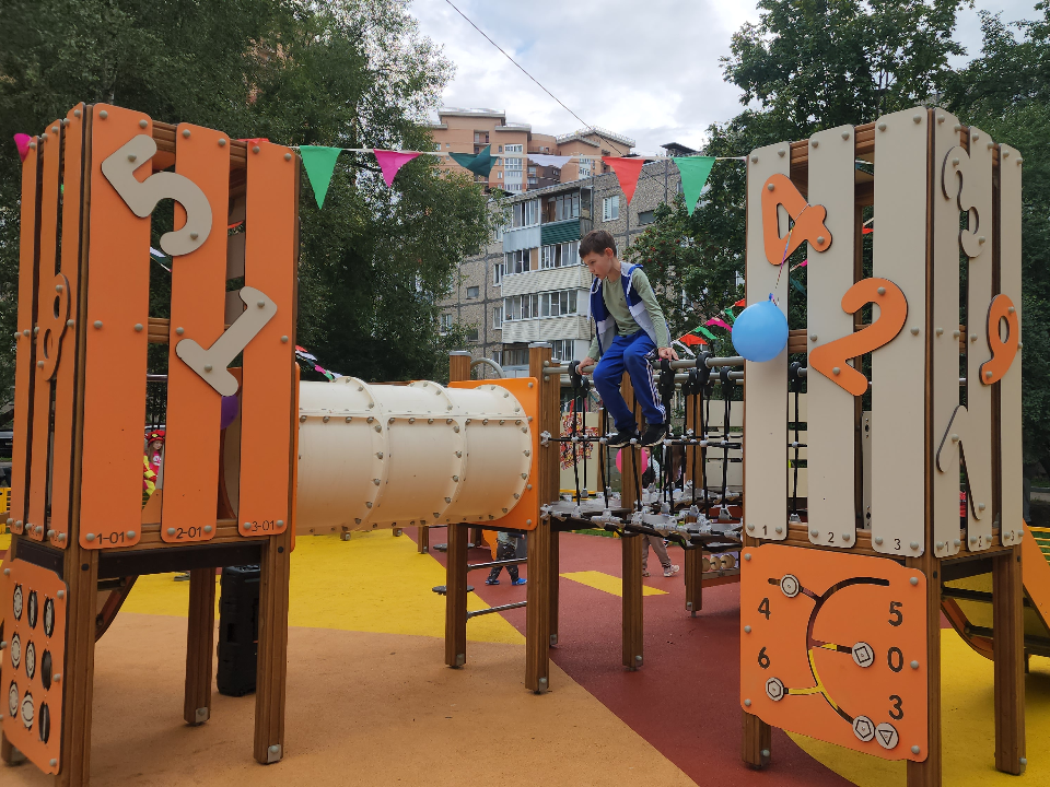 Две новые игровые площадки откроют в Подольске 29 августа