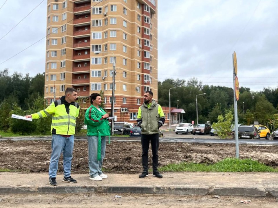 Ремонт дороги на улице Борисова в Лобне продлится до начала сентября