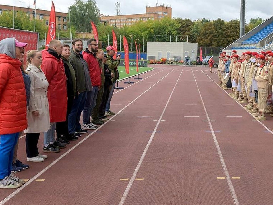 Олимпийская чемпионка судила юнармейские соревнования в Подольске