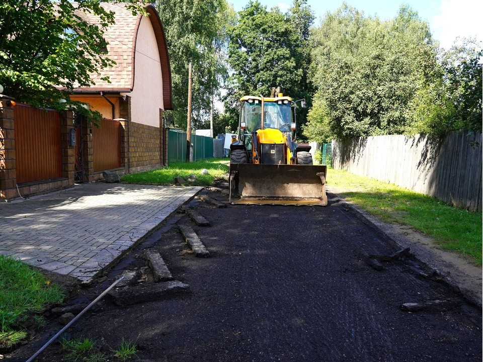 В Сходне капитально отремонтируют улицу Ленина