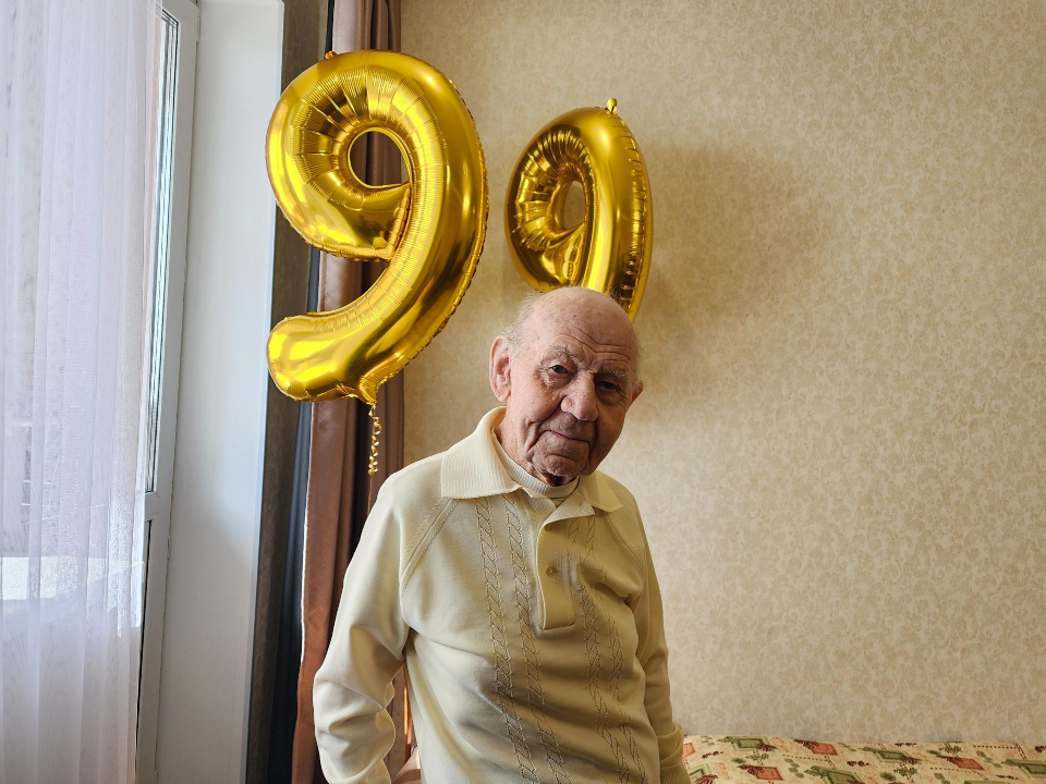 Ветерану Великой Отечественной войны из Фрязина исполнилось 99 лет
