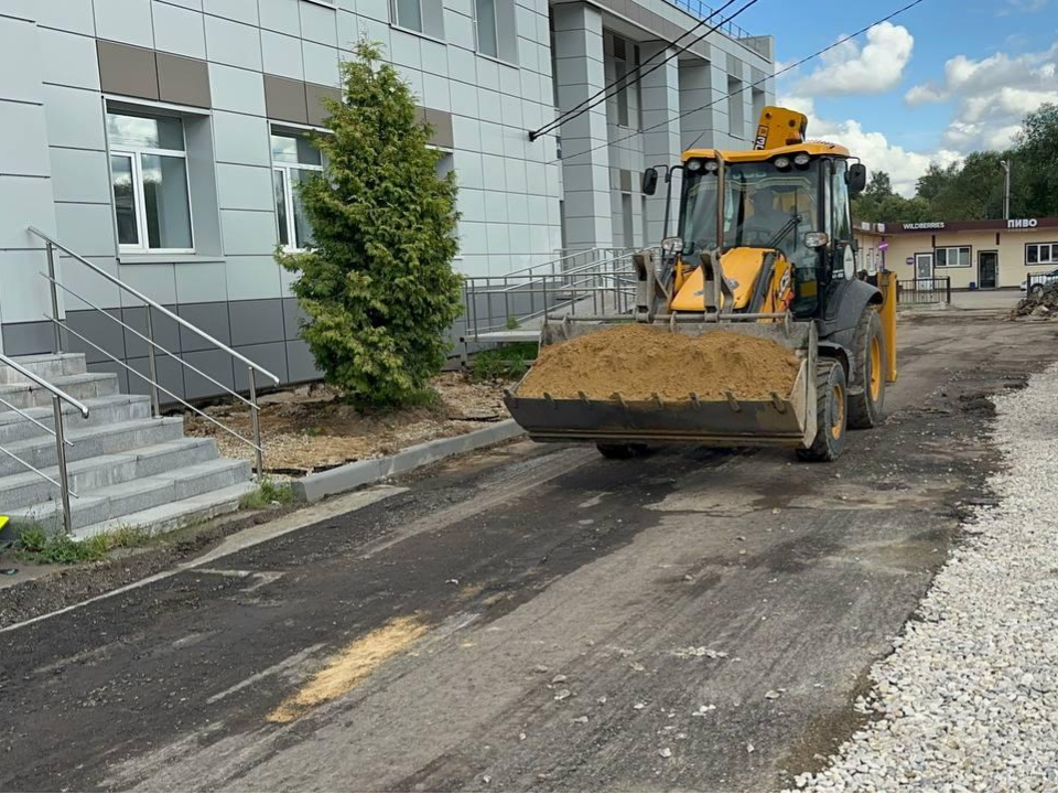 Парковку у Востряковской амбулатории в Домодедове построят в сентябре